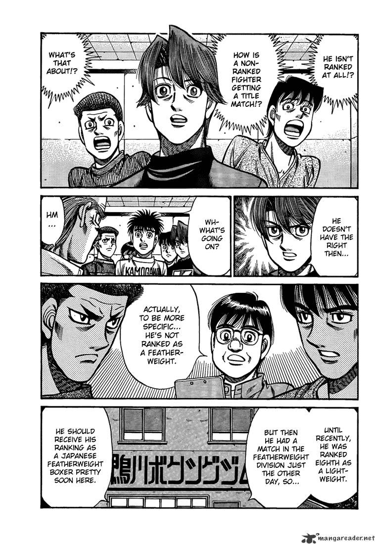 Hajime no Ippo: Fighting Spirit, Chapter 916 image 03